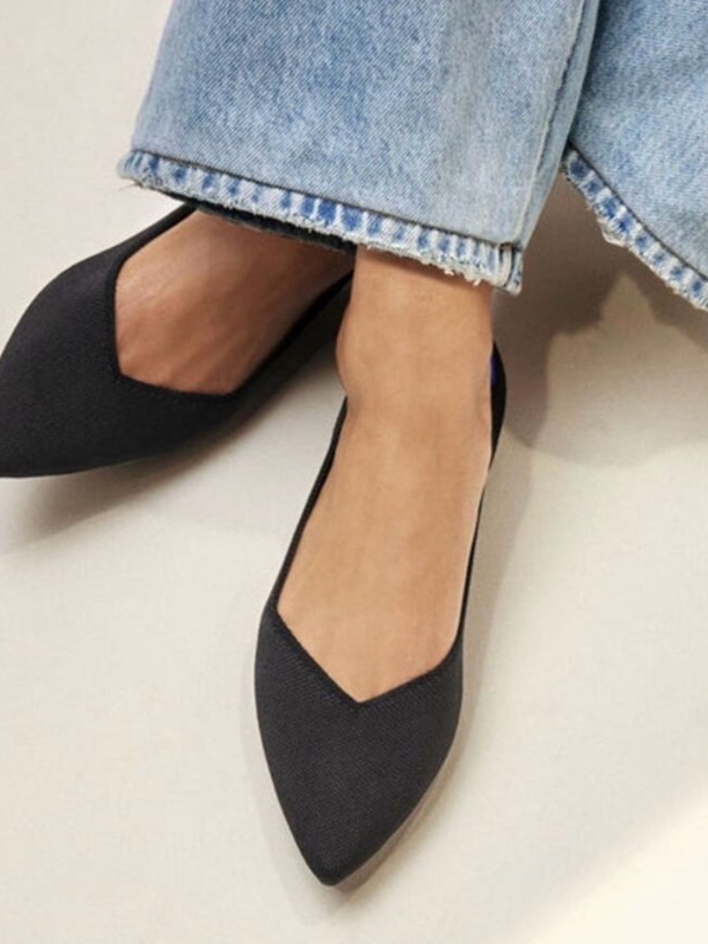 Rothy’s The Point Black Flats: 9